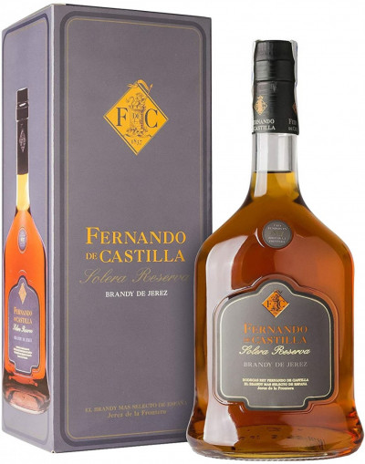 Бренди "Fernando de Castilla" Solera Reserva Brandy de Jerez DO, gift box, 0.7 л