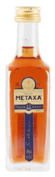 Бренди Metaxa 12*, 50 мл