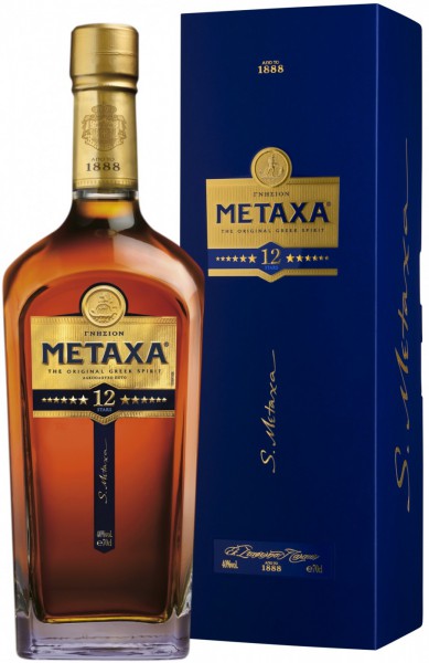Бренди Metaxa 12*, gift box, 0.7 л