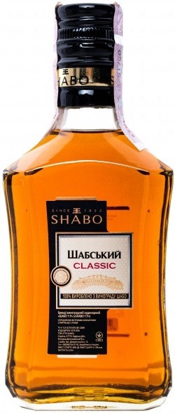 Бренди Shabo, "Shabsky" Classic, 0.25 л