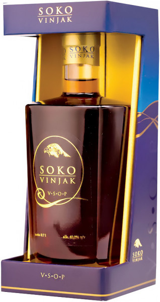 Бренди "Soko" VSOP, gift box, 0.7 л