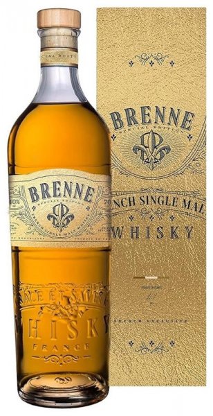 Виски "Brenne" French Single Malt Pineau des Charentes Finish, gift box, 0.7 л