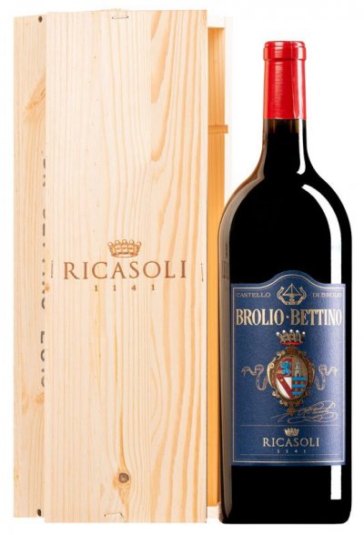 Вино Barone Ricasoli, "Brolio Bettino", Chianti Classico DOCG, 2017, wooden box, 1.5 л