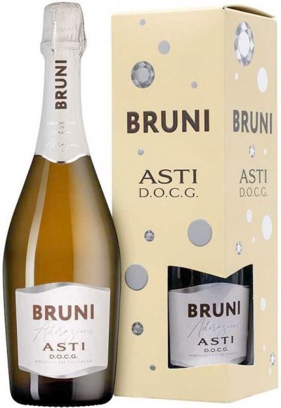 Игристое вино "Bruni" Asti DOCG, gift box