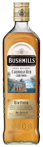 Виски "Bushmills" Caribbean Rum Cask Finish, 0.7 л