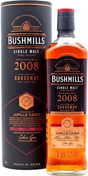 Виски Bushmills Collection, Single Malt, 2008, gift box, 0.7 л