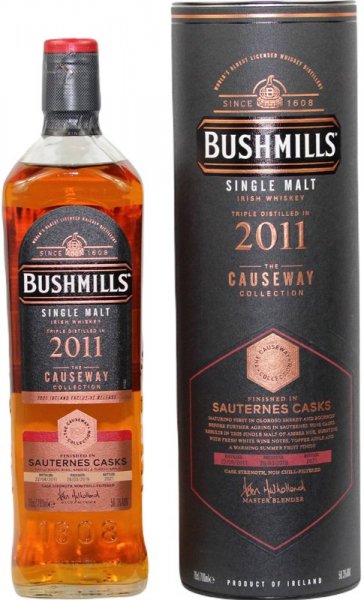Виски Bushmills Collection, Single Malt, 2011, gift box, 0.7 л