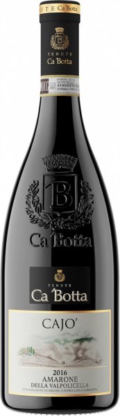 Вино Ca'Botta, "Cajo" Amarone della Valpolicella DOCG, 2016