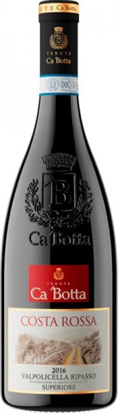Вино Ca'Botta, "Tenuta Costa Rossa" Valpolicella Ripasso Superiore DOC, 2016