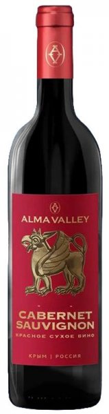 Вино "Alma Valley" Cabernet Sauvignon, 2020