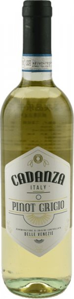 Вино Cadanza, Pinot Grigio delle Venezie DOC, 2018