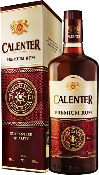 Ром "Calenter" Premium, gift box, 0.75 л
