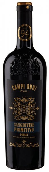 Вино "Campi Rudi" Sangiovese Primitivo, Puglia IGT, 2021