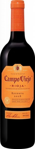Вино "Campo Viejo" Reserva, Rioja DOC, 2016