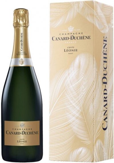 Шампанское Canard-Duchene, "Cuvee Leonie" Brut, Champagne AOC, gift box