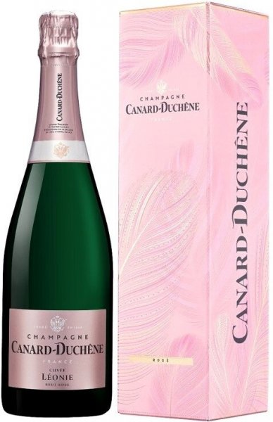 Шампанское Canard-Duchene, "Cuvee Leonie" Rose Brut, Champagne AOC, gift box