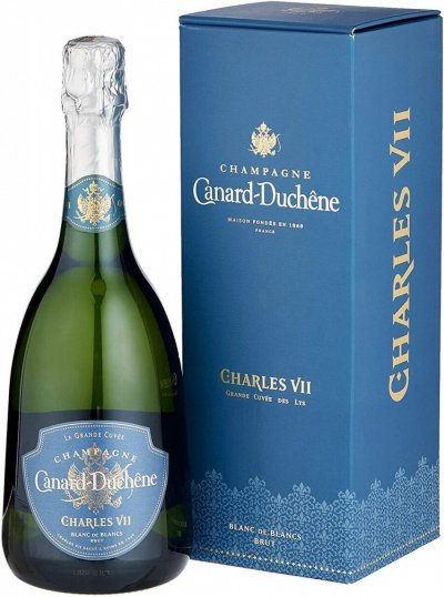 Шампанское Canard-Duchene, "Charles VII" Blanc de Blanc, Champagne AOC, gift box