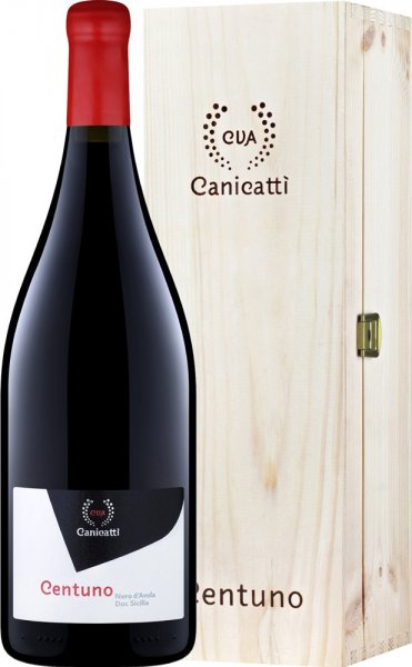 Вино Canicatti, "Centuno" Nero d'Avola, Sicilia DOC, gift box, 2019, 1.5 л