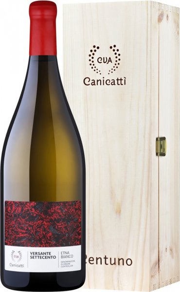 Вино Canicatti, "Versante Settecento", Etna Bianco DOC, gift box, 2020, 1.5 л