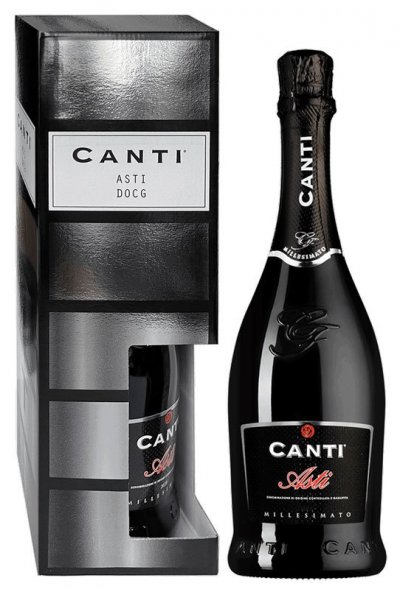 Игристое вино Canti, Asti DOCG, 2021, gift box