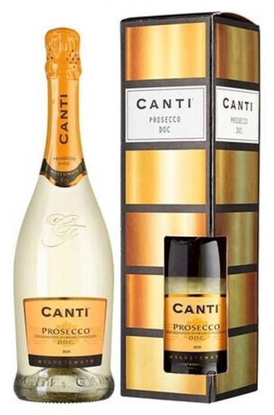 Игристое вино Canti, Prosecco, 2021, gift box