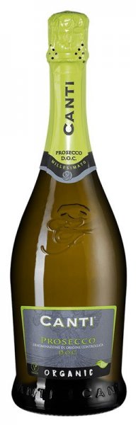 Игристое вино Canti, Prosecco DOC Extra Dry Organic, 2020