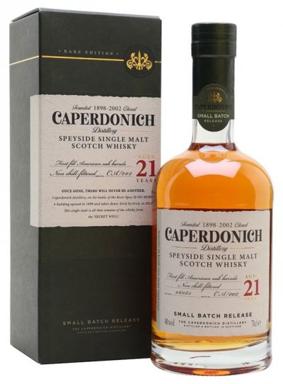 Виски "Caperdonich" 21 Years Old, gift box, 0.7 л