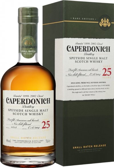 Виски "Caperdonich" 25 Years Old, gift box, 0.7 л