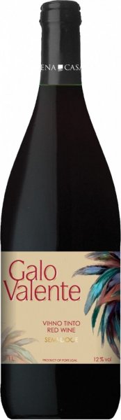 Вино Casa Da Fonte Pequena, "Galo Valente" Tinto Semi-Doce, 1 л