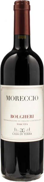 Вино Casa di Terra, "Moreccio", Bolgheri DOC, 2022