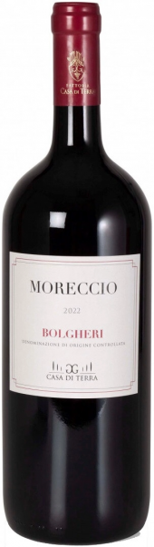 Вино Casa di Terra, "Moreccio", Bolgheri DOC, 2022, 1.5 л