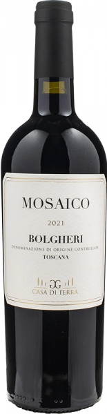 Вино Casa di Terra, "Mosaico", Bolgheri DOC, 2021
