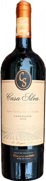 Вино Casa Silva, "Gran Terroir" Carmenere, 2018