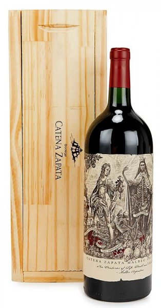 Вино Catena Zapata, Malbec Argentino, Mendoza, 2019, wooden box, 3 л
