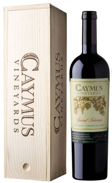 Вино Caymus, "Special Selection" Cabernet Sauvignon, 2018, wooden box