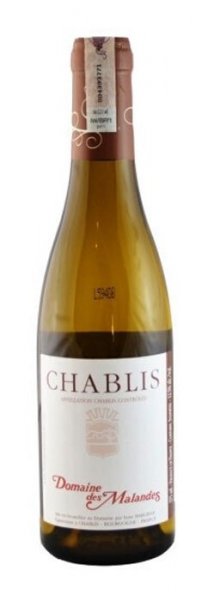 Вино Domaine des Malandes, Chablis AOC, 2022, 375 мл