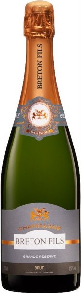 Шампанское Champagne Breton Fils, Grande Reserve Brut, Champagne AOC