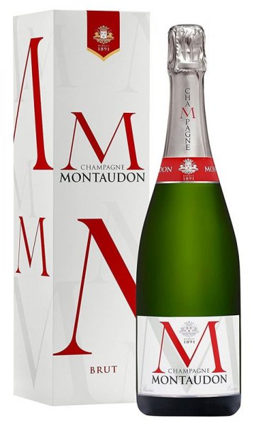 Шампанское Champagne Montaudon, Brut, gift box