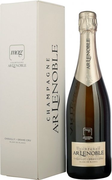 Шампанское Champagne AR Lenoble, Grand Cru Blanc de Blancs, 2017, gift box, 1.5 л