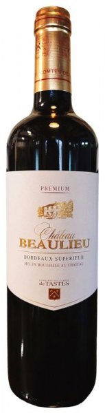 Вино Comtes de Tastes, "Chateau Beaulieu" Bordeaux Superieur АОC, 2019