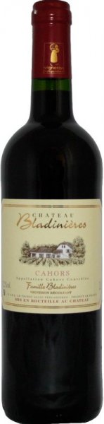 Вино Chateau Bladinieres, Cahors AOC