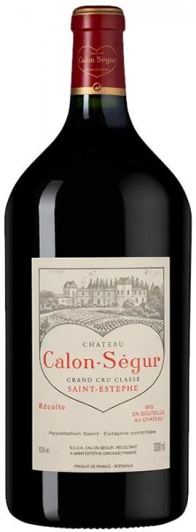Вино Chateau Calon-Segur, Saint-Estephe 3-eme Grand Cru Classe, 1986, 3 л