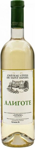 Вино Chateau Cotes de Saint Daniel, Aligote, 2021