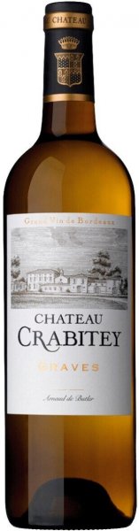Вино "Chateau Crabitey" Blanc, Graves AOC, 2019