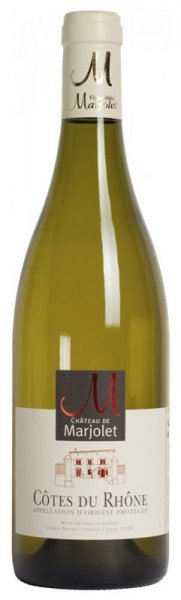 Вино Chateau de Marjolet, Cotes du Rhone AOC Blanc, 2022