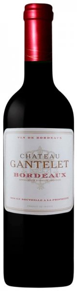 Вино Chateau Gantelet, Bordeaux AOP, 2018