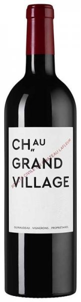 Вино "Chateau Grand Village" Rouge, Bordeaux AOC, 2019