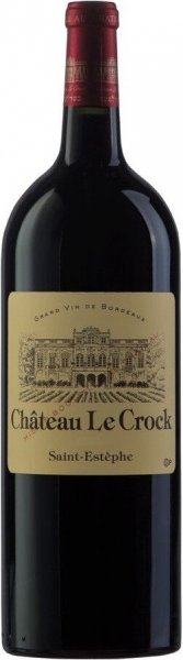 Вино Chateau Le Crock, Saint-Estephe AOC Cru Bourgeois, 2018, 1.5 л