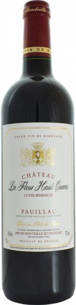 Вино Chateau La Fleur Haut Carras, "Cuvee Benedicte", Pauillac AOC, 2017