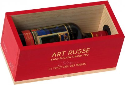 Вино Chateau La Grace Dieu des Prieurs, Saint-Emilion Grand Cru AOC, 2018, wooden box